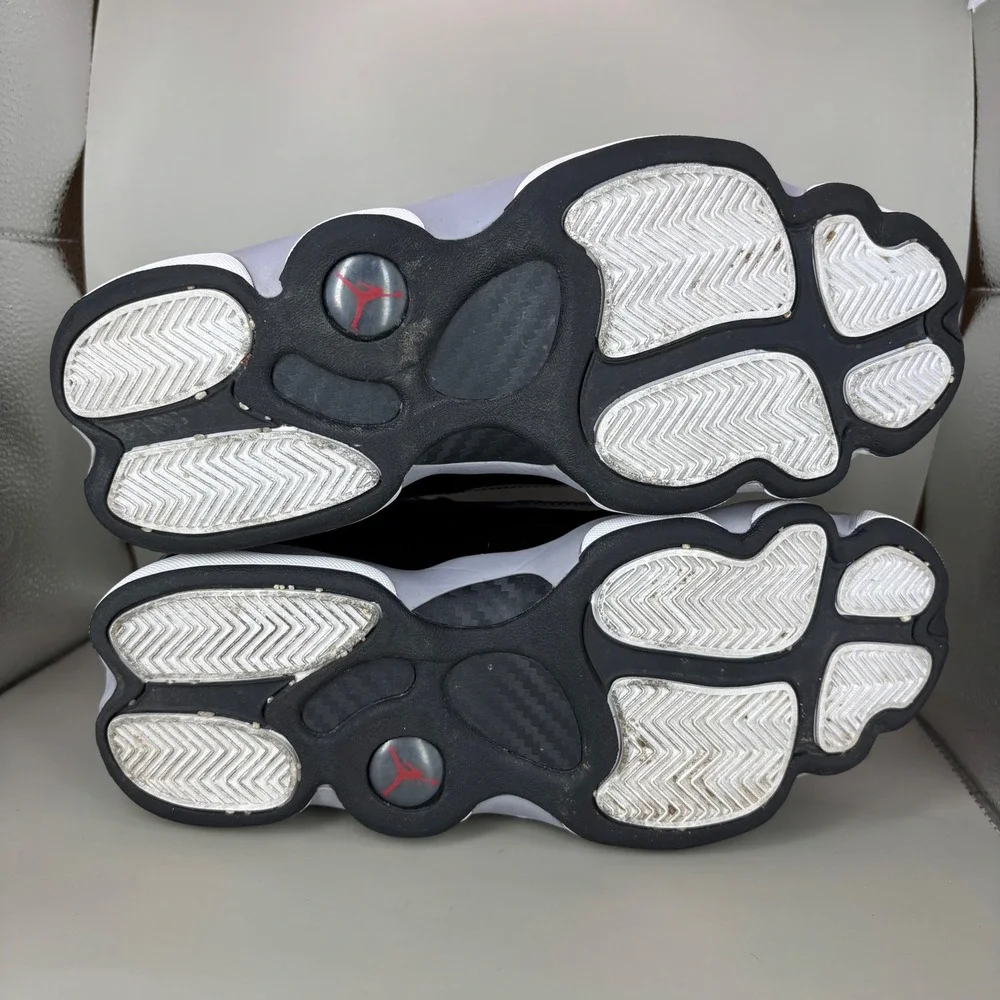 Jordan 6 Rings Space Jam Black White Red FZ4178-010 Mens 8.5 Basketball Shoes